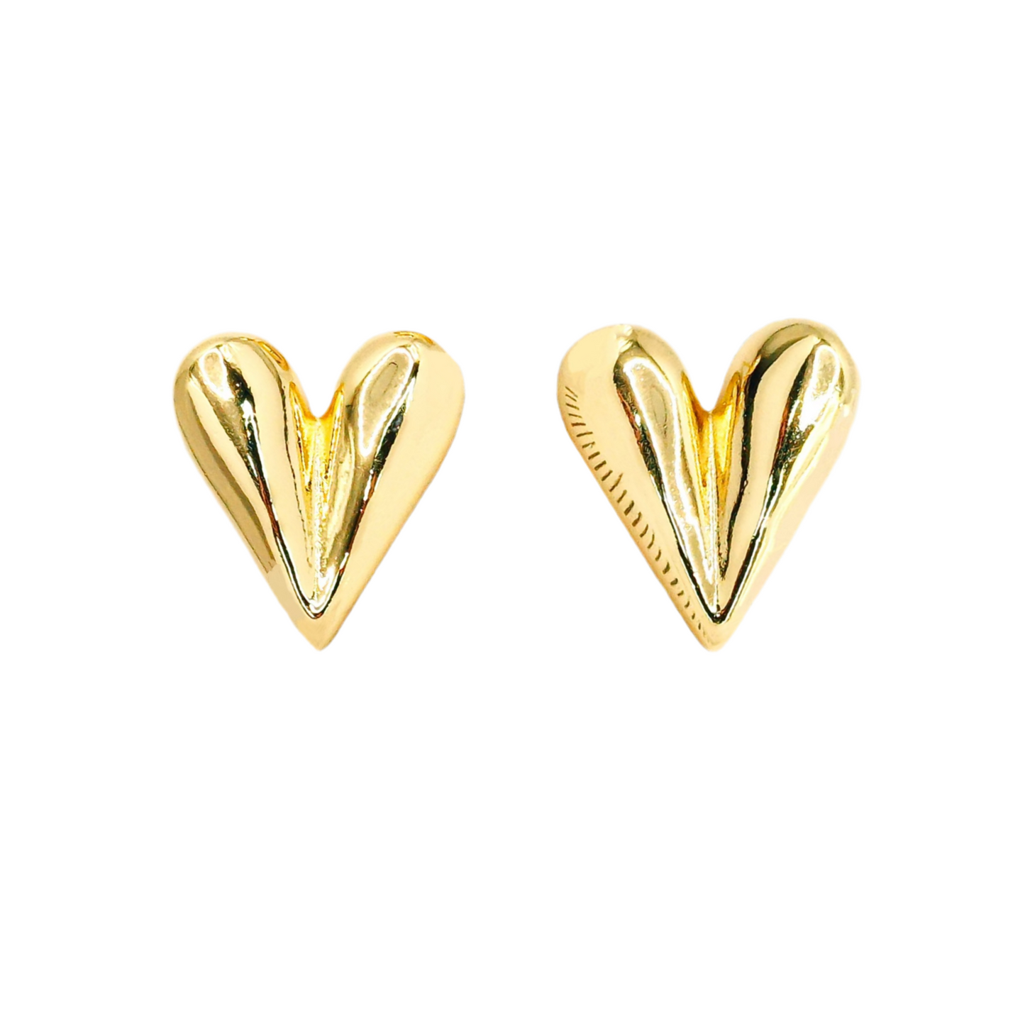Corazon Dorado Earrings