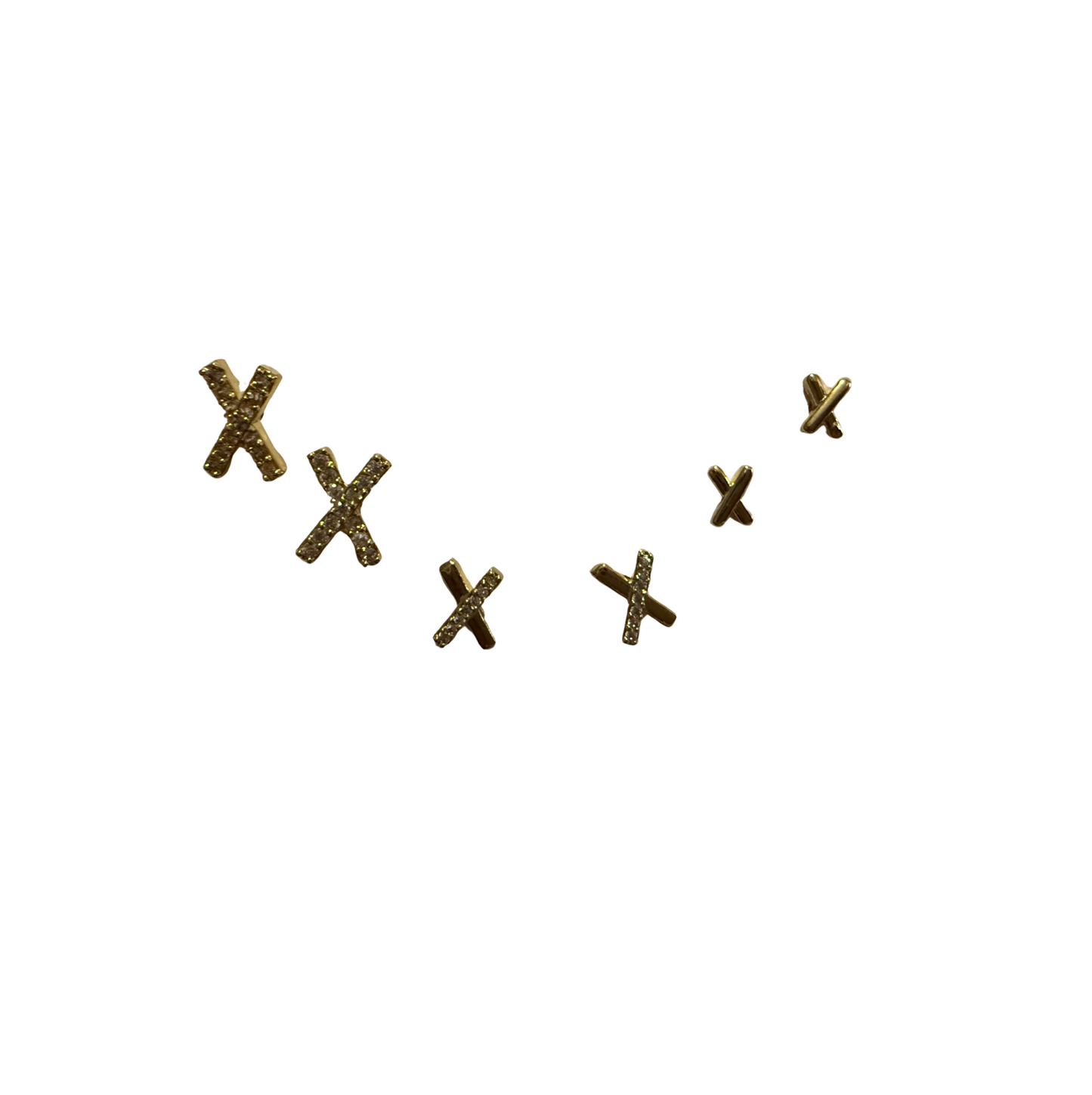 Olas cruzadas earrings